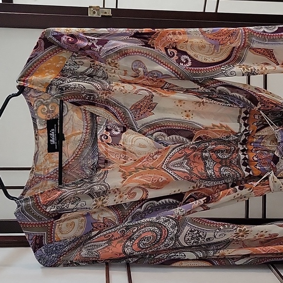 Lulu's Floral Belted Maxi dress in Size Large - Picture 3 of 4